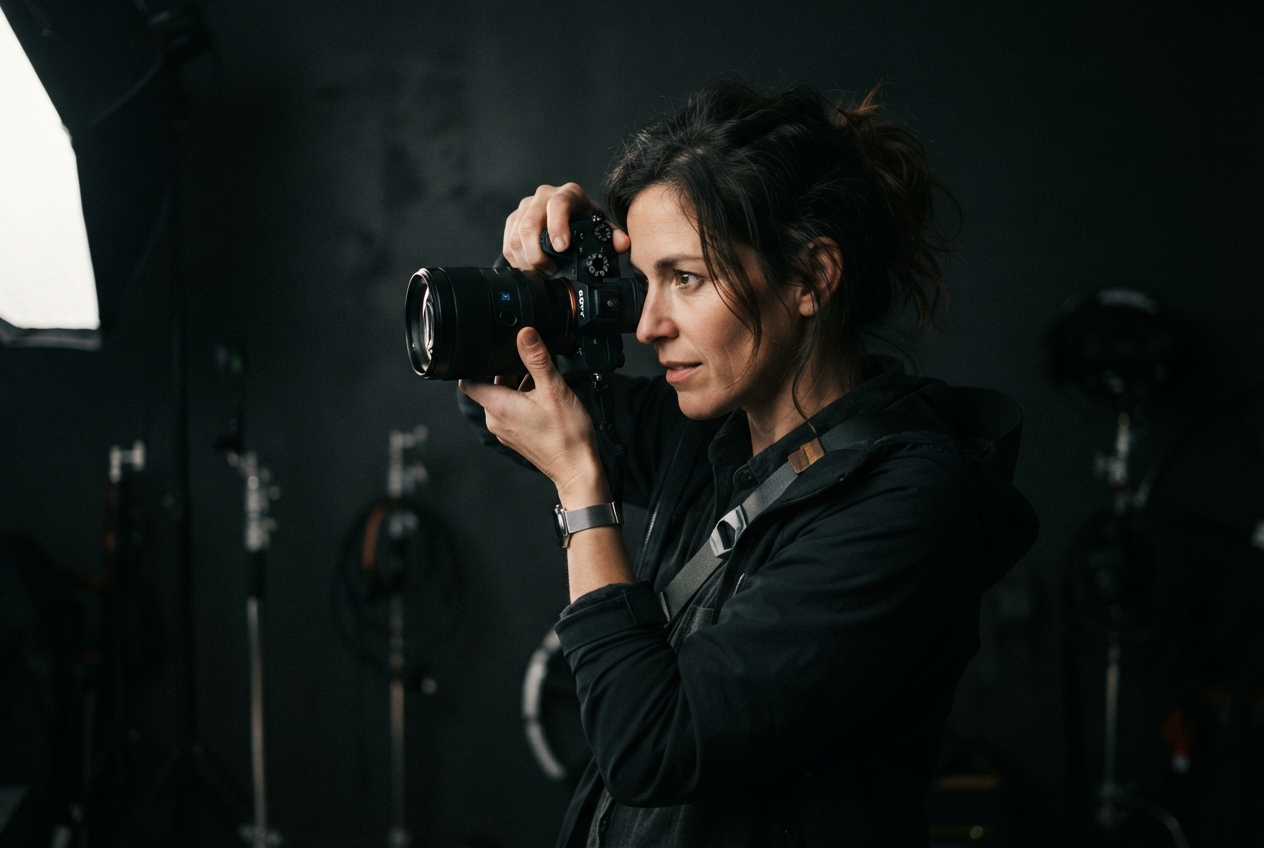 Naomi Larsen at work